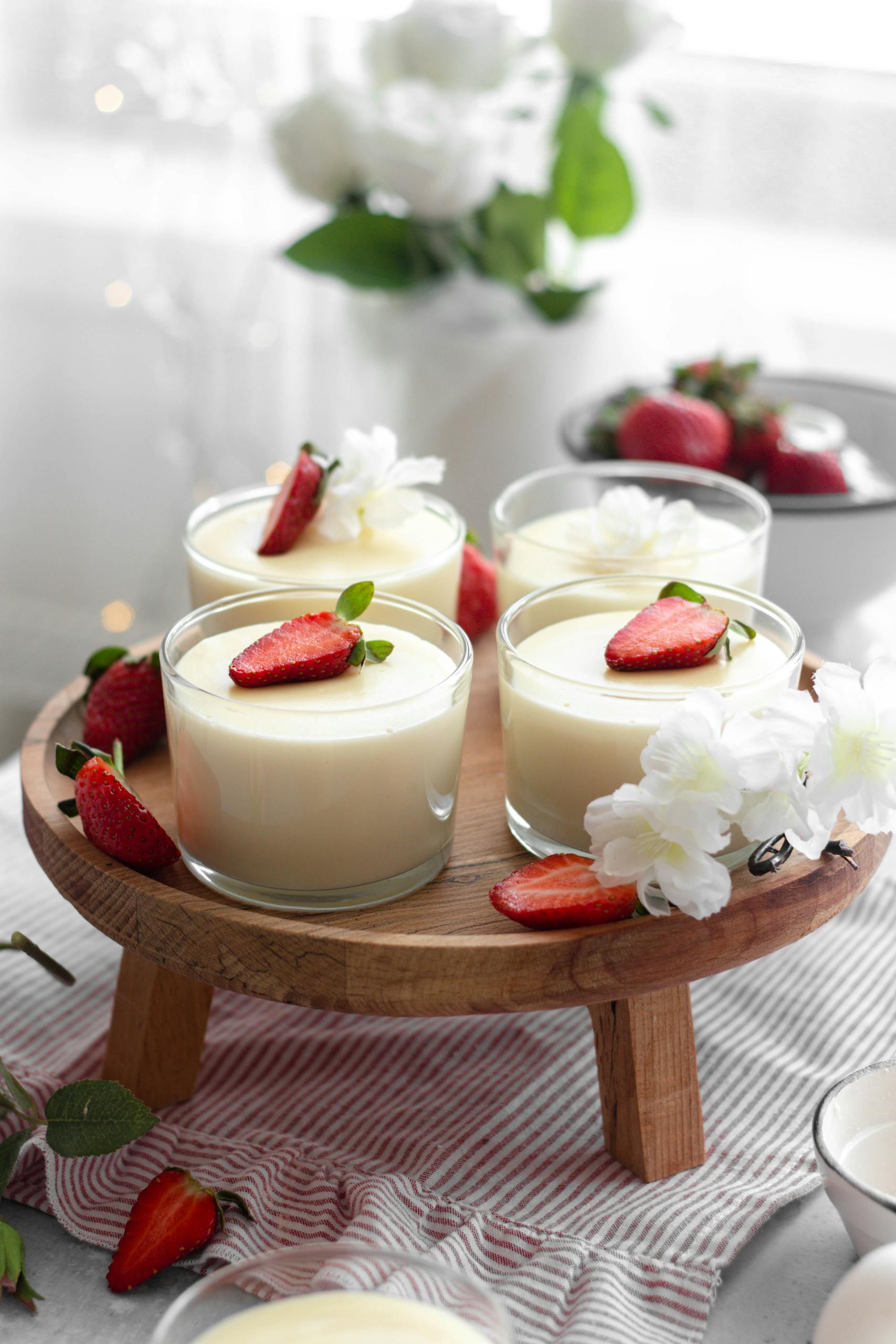 Чизкейк с клубникой